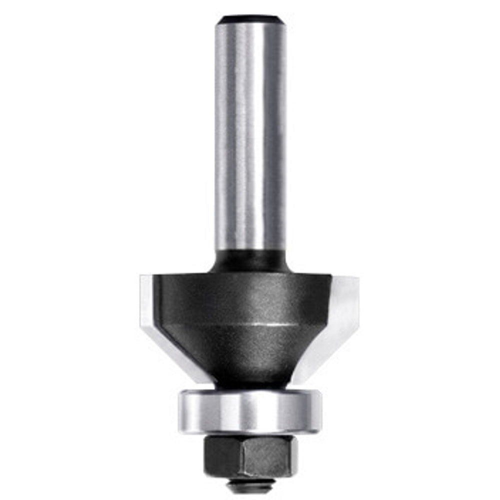 Fasefrees 45° met lager, L3=6 mm, TL=52 mm, S=6 mm, HW