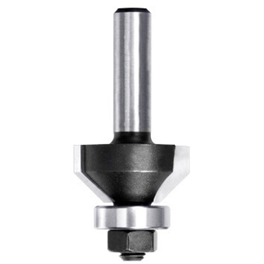 Fasefrees 45° met lager, L3=6 mm, TL=52 mm, S=6 mm, HW