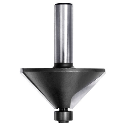 Fasefrees 45° met lager, L3=21,5 mm, TL=73 mm, S=12 mm, HW