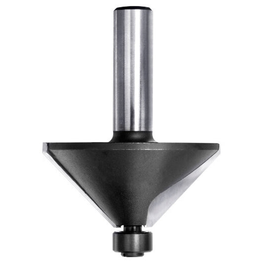 Fasefrees 45° met lager, L3=21,5 mm, TL=73 mm, S=12 mm, HW