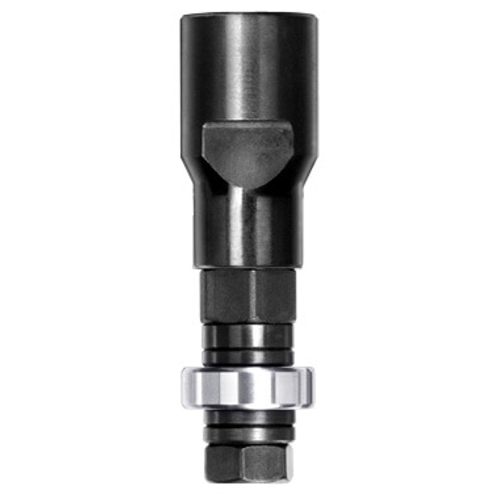 Spindel met tussenringen en lager, opname (d) 6,3 mm, L2=12 mm, Binnendraad M12