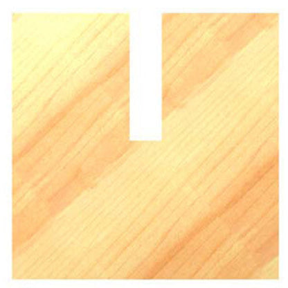 Groeffrees Ø 6 x 25 mm, TL=60 mm, S=8 mm, VHW