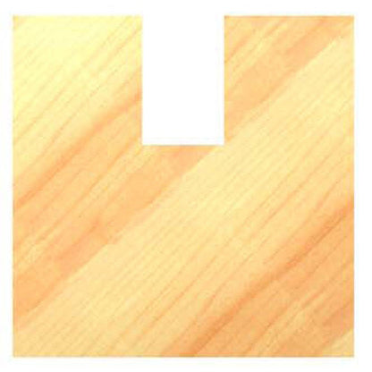 Groeffrees Ø 12 x 20 mm, TL=60 mm, S=8 mm, HW