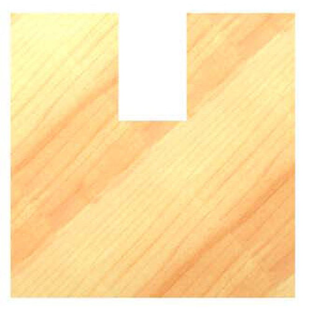 Groeffrees kort Ø 12 x 20 mm, TL=48 mm, S=8 mm, HW