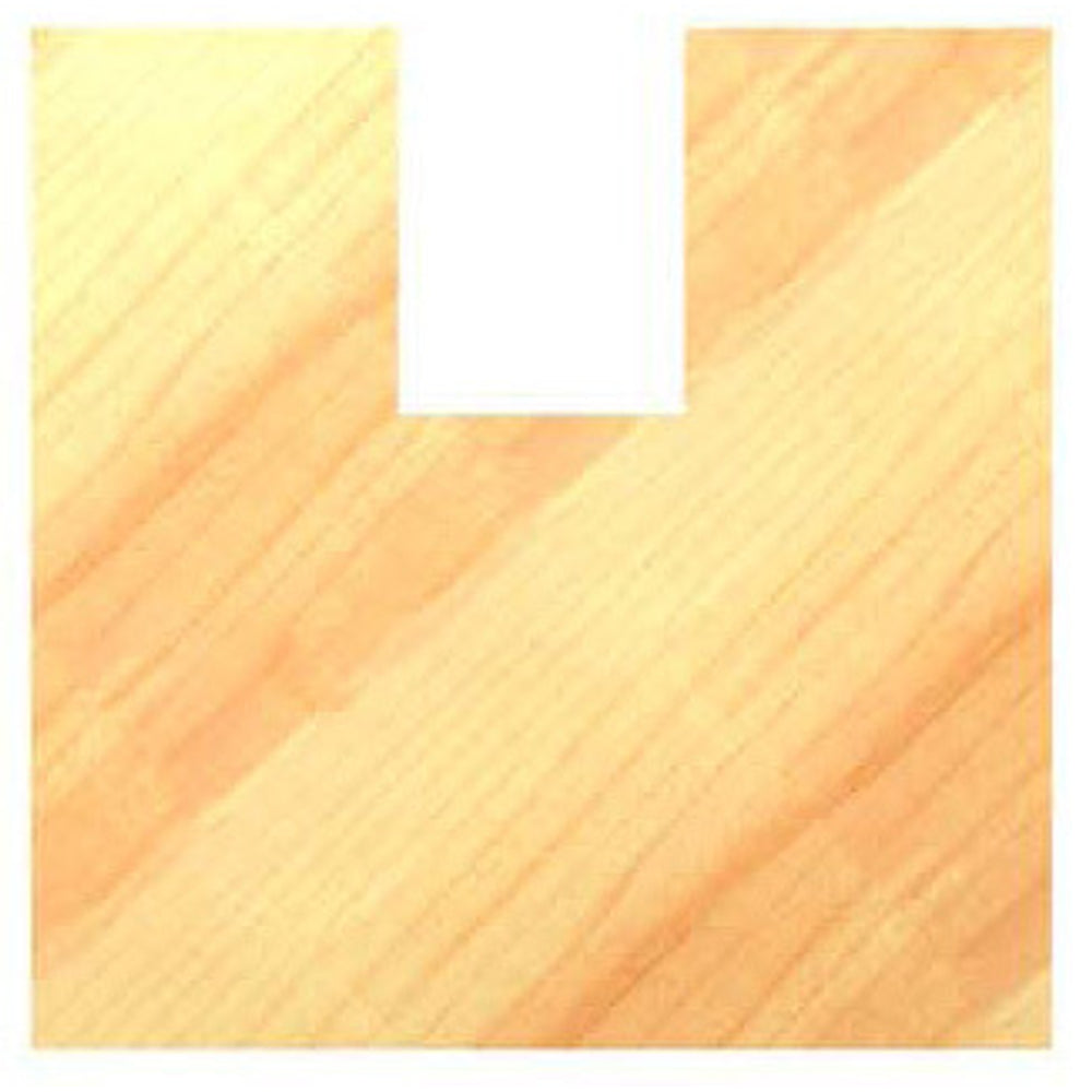 Groeffrees kort Ø 14 x 20 mm, TL=48 mm, S=8 mm, HW