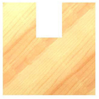 Groeffrees kort Ø 14 x 20 mm, TL=48 mm, S=8 mm, HW