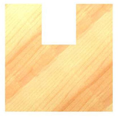 Groeffrees Ø 16 x 20 mm, TL=70 mm, S=8 mm, HW