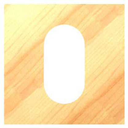 Groeffrees Ø 16 x 30 mm, TL=90 mm, S=8 mm, HW