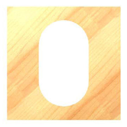 Groeffrees Ø 22 x 16 mm, TL=70 mm, S=8 mm, HW
