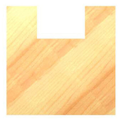 Groeffrees Ø 22 x 16 mm, TL=70 mm, S=8 mm, HW