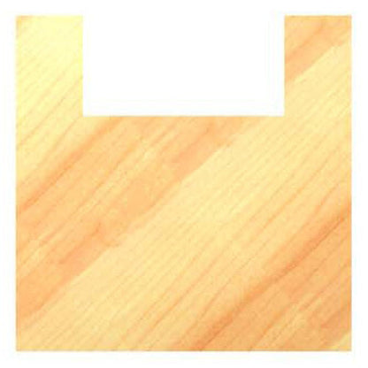 Groeffrees Ø 28 x 16 mm, TL=70 mm, S=8 mm, HW