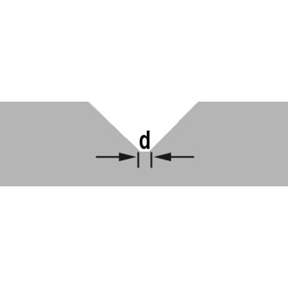 Alucobond V-Groeffrees 135°, D=18 mm, S=8 mm, HW, Z=2
