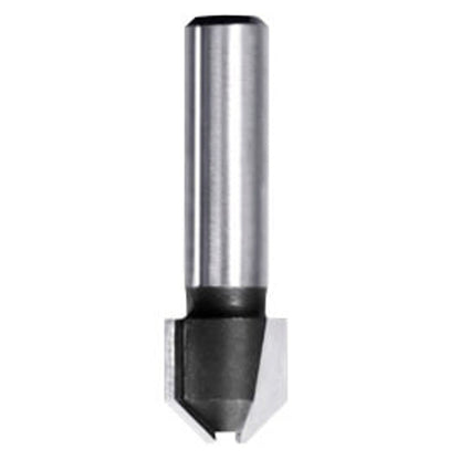 Kanten- / Fasefrees 45°, L3=4 mm, TL=40 mm, S=8 mm, HW