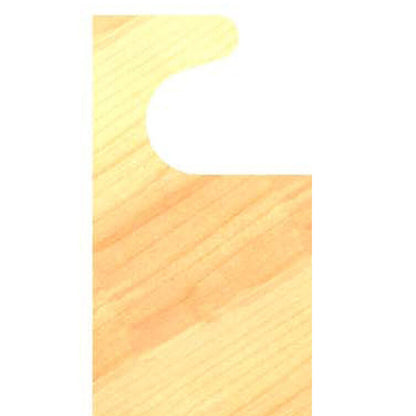 Handgreepprofielfrees R=2.5/6.0, L3=18 mm, S=12 mm, HW