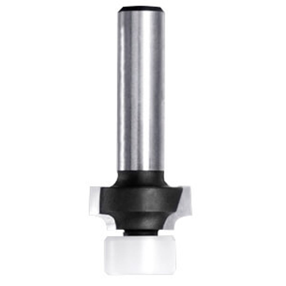 Afrondprofielfrees R=2,0 mm met kunststof lager, D=18 mm, S=6 mm, HW