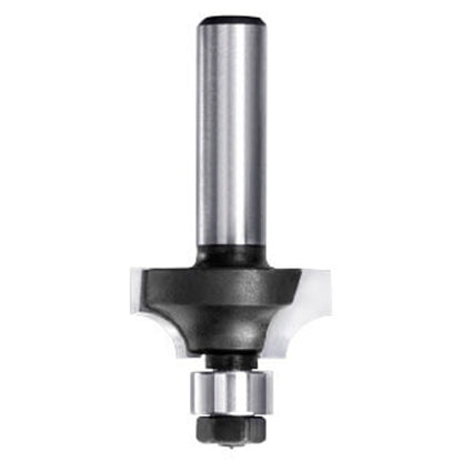 Kwartrondprofielfrees R=4,0 mm met lager, D=20,7 mm, S=8 mm, HW