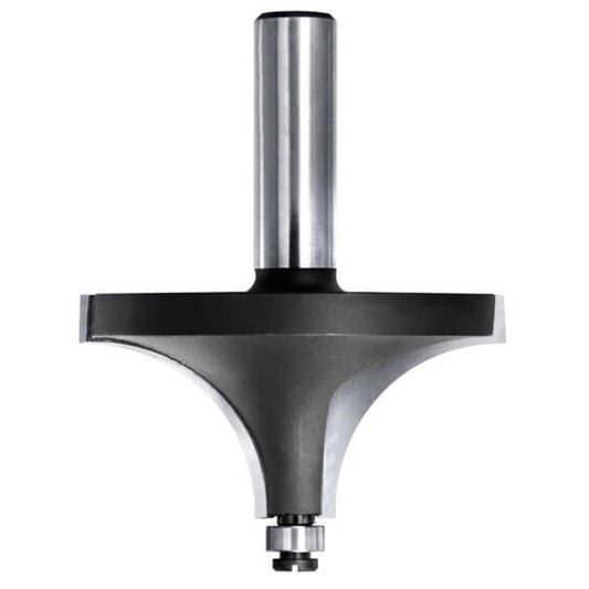 Kwartrondprofielfrees R=25,0 mm met lager, D=63 mm, S=12 mm, HW