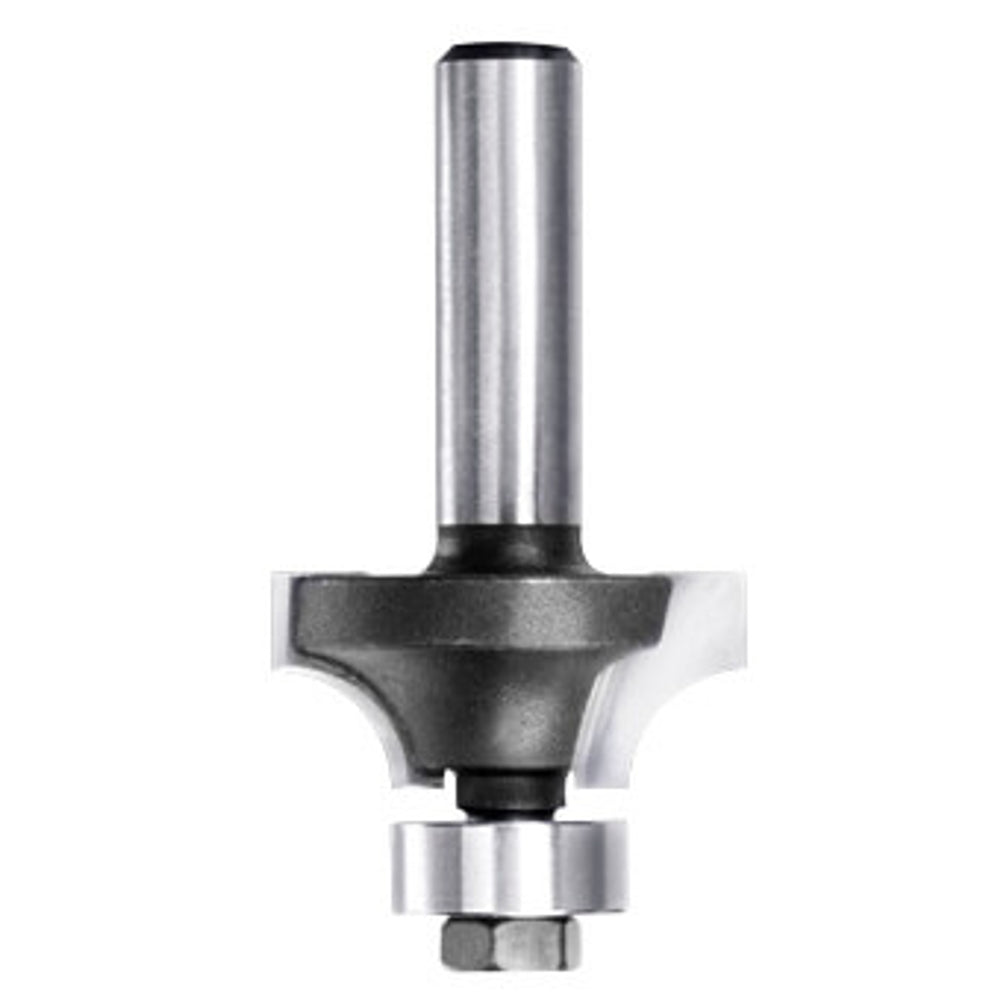 Afrondprofielfrees R=6,35 mm met lager, D=25,4 mm, S=6 mm, HW