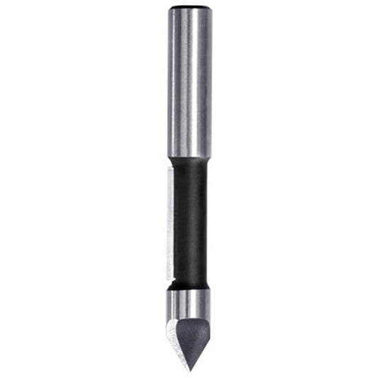 Kopieerfrees met HW-inboorpunt Ø 6,35 x 20 mm, TL=63 mm, S=6 mm, HW