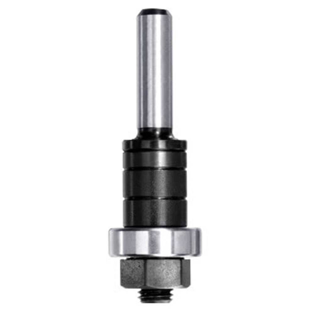 Spindel met tussenringen en lager, opname (d) 6,3 mm, L2=20 mm, S=6 mm
