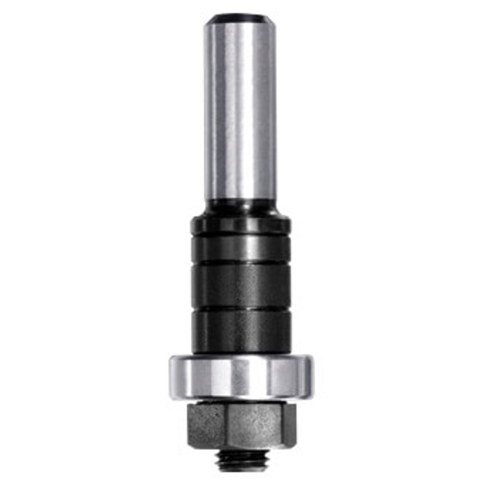 Spindel met tussenringen en lager, opname (d) 6,3 mm, L2=20 mm, S=8 mm