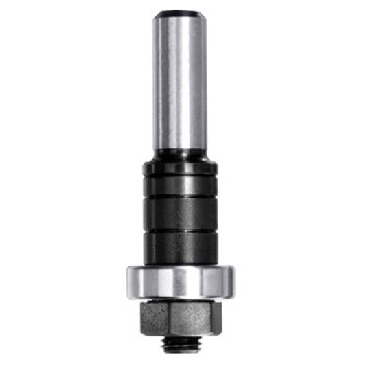 Spindel met tussenringen en lager, opname (d) 6,3 mm, L2=20 mm, S=8 mm
