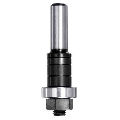 Spindel met tussenringen en lager, opname (d) 6,0 mm, L2=12 mm, S=8 mm