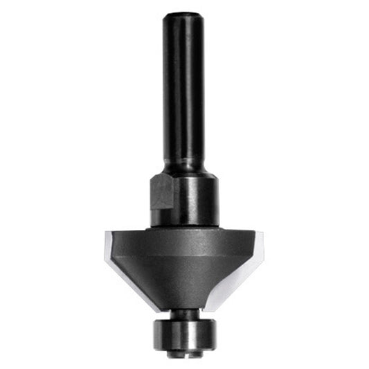 Fasefrees 45° met lager, L3=10 mm, TL=65 mm, S=8 mm, HW