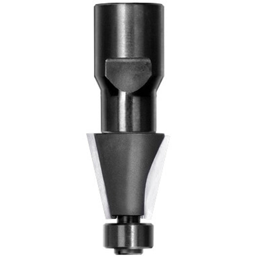 Fasefrees 15° met lager, L3=19 mm, TL=60 mm, Binnendraad M12, HW