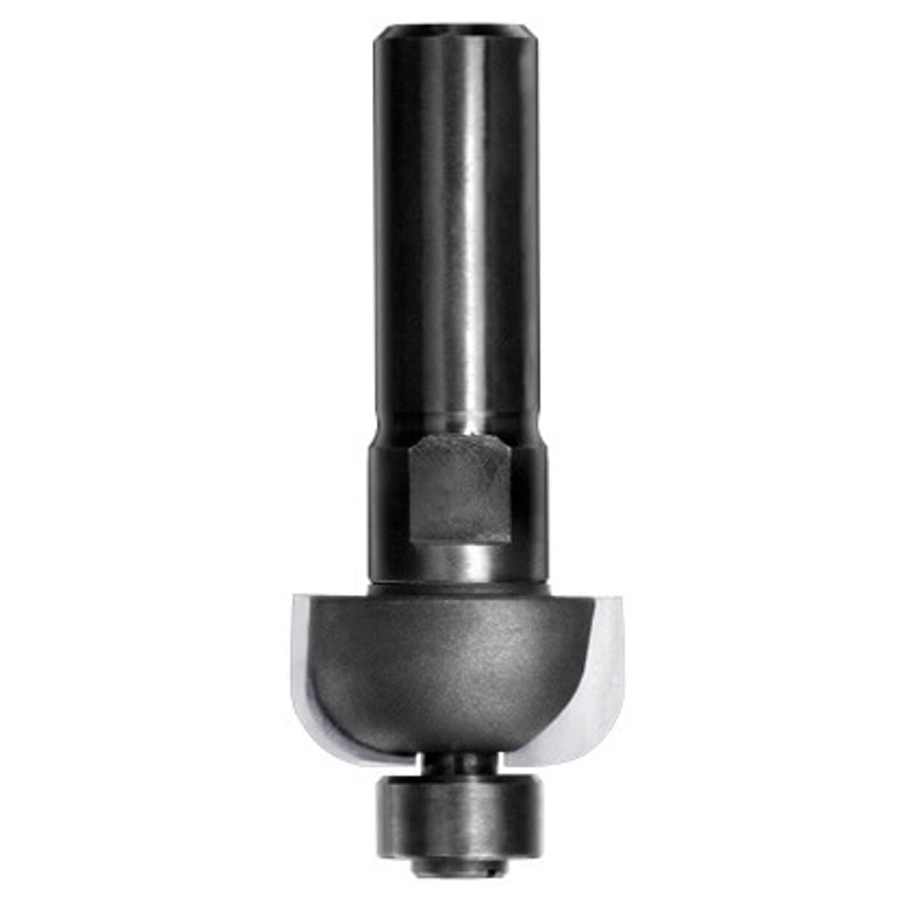 Halfholprofielfrees R=6,35 mm met lager, D=24,6 mm, S=10 mm, HW