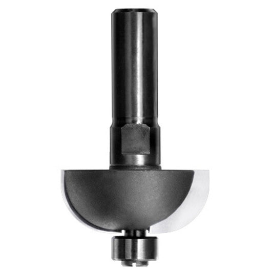 Halfholprofielfrees R=12,7 mm met lager, D=37,4 mm, S=10 mm, HW