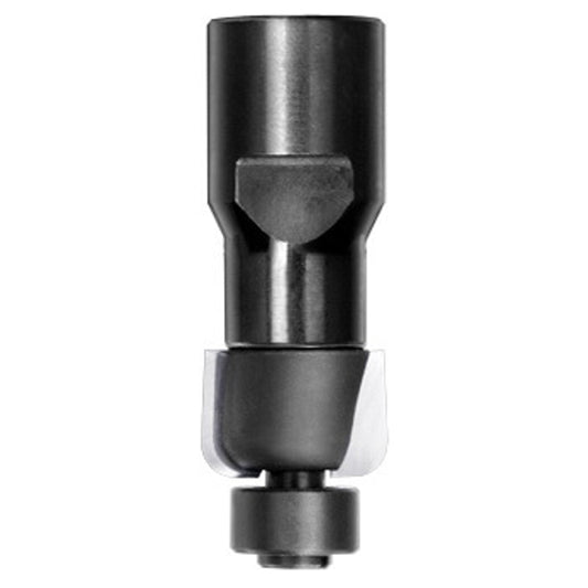 Halfholprofielfrees R=3,0 mm met lager, D=18 mm, Binnendraad M10, HW
