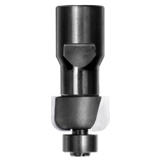 Halfholprofielfrees R=4,0 mm met lager, D=20 mm, Binnendraad M12, HW