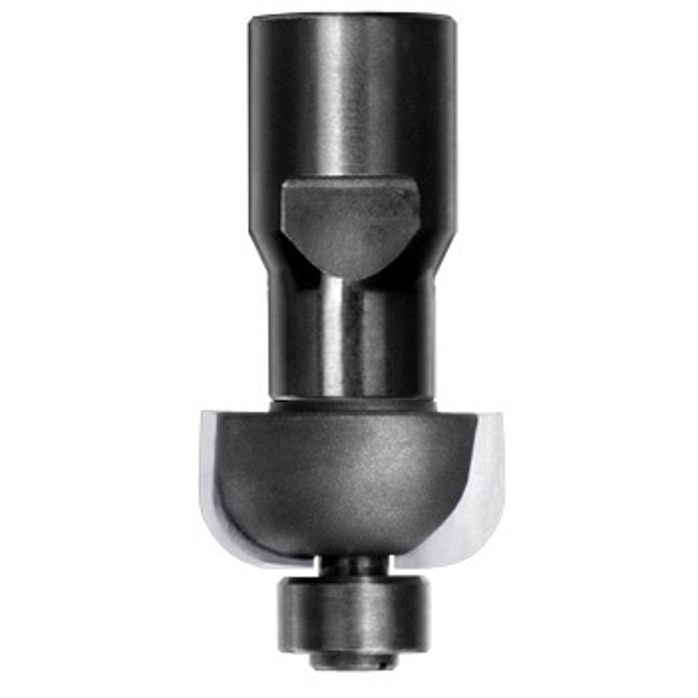 Halfholprofielfrees R=6,35 mm met lager, D=24,6 mm, Binnendraad M10, HW