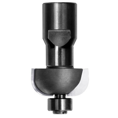 Halfholprofielfrees R=8,0 mm met lager, D=28 mm, Binnendraad M10, HW