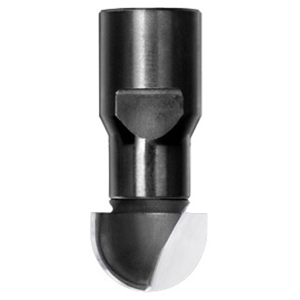 Holprofielfrees R=9,5 mm, TL=43 mm, Binnendraad M12, HW
