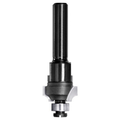 Kwartrondprofielfrees R=3,0 mm met lager, D=18 mm, S=6 mm, HW