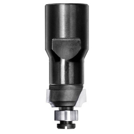 Kwartrondprofielfrees R=2,0 mm met lager, D=16 mm, Binnendraad M12, HW