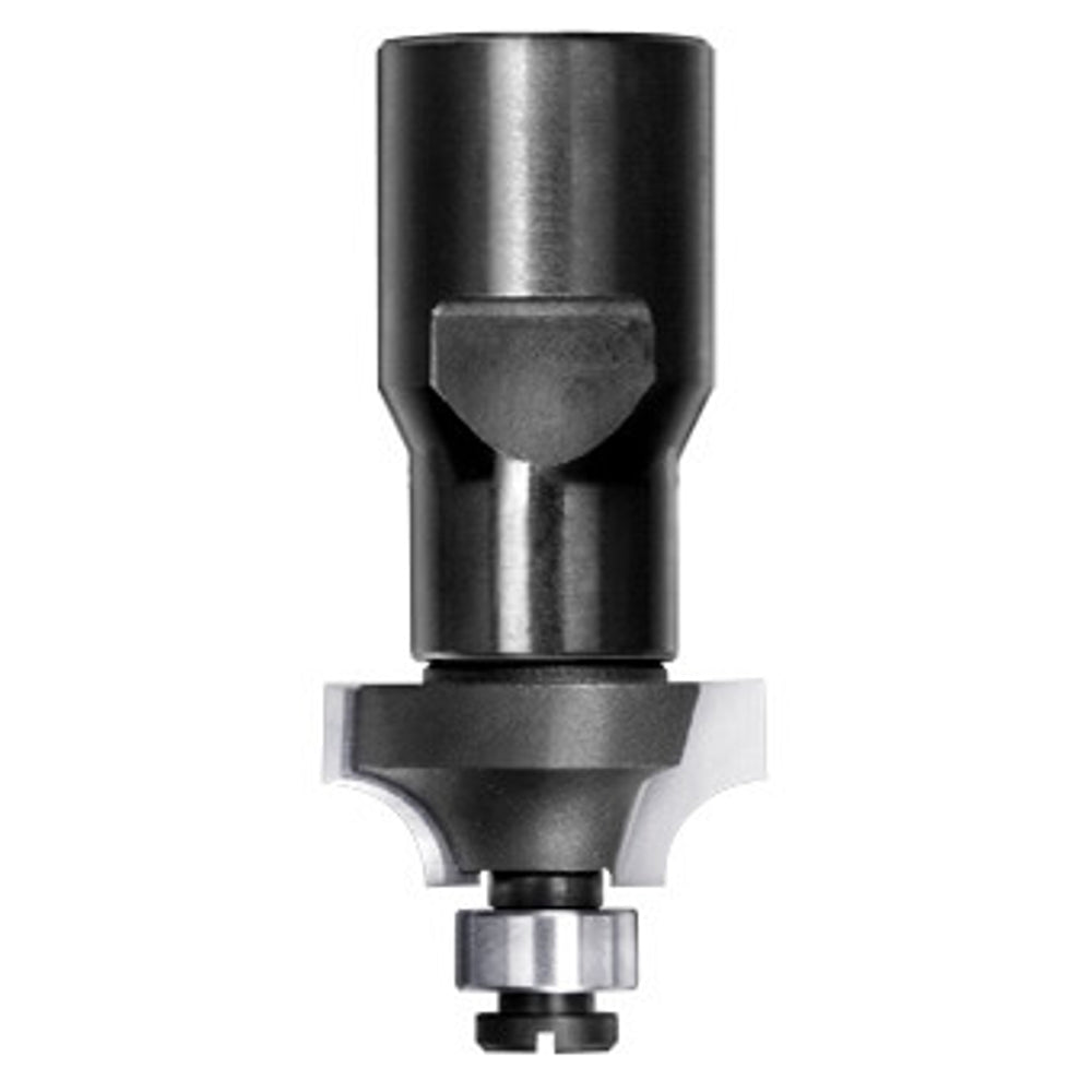 Kwartrondprofielfrees R=5,0 mm met lager, D=22 mm, Binnendraad M12, HW