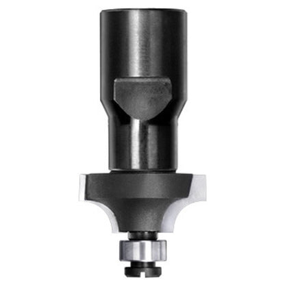 Kwartrondprofielfrees R=6,35 mm met lager, D=24,6 mm, Binnendraad M10, HW