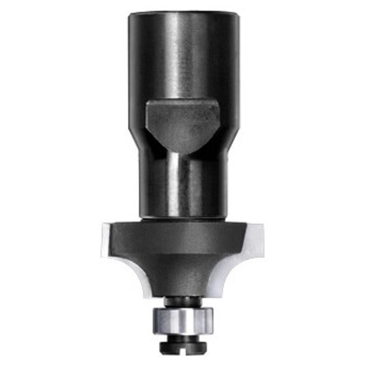 Kwartrondprofielfrees R=6,35 mm met lager, D=24,6 mm, Binnendraad M10, HW