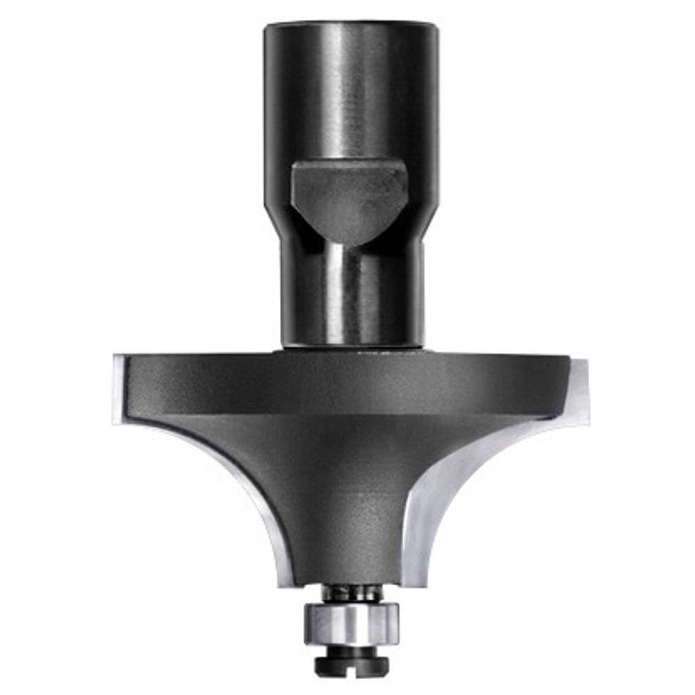 Kwartrondprofielfrees R=15,0 mm met lager, D=44 mm, Binnendraad M12, HW