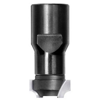Kwartrondprofielfrees R=3,0 mm zonder lager, D=18 mm, Binnendraad M12, HW