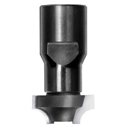 Kwartrondprofielfrees R=5,0 mm zonder lager, D=22 mm, Binnendraad M10, HW