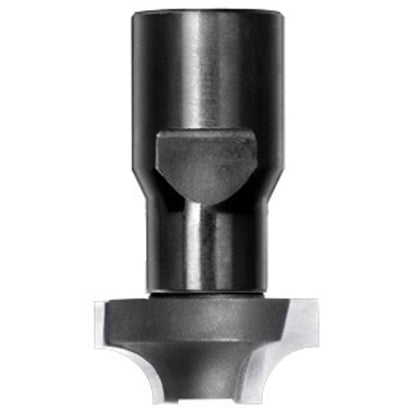 Kwartrondprofielfrees R=6,35 mm zonder lager, D=24,6 mm, Binnendraad M10, HW