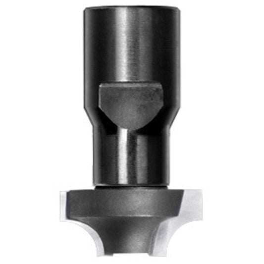Kwartrondprofielfrees R=6,35 mm zonder lager, D=24,6 mm, Binnendraad M10, HW