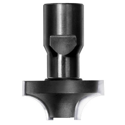 Kwartrondprofielfrees R=9,5 mm zonder lager, D=33 mm, Binnendraad M10, HW