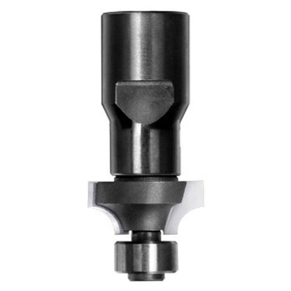 Afrondprofielfrees R=5,0 mm met lager, D=22 mm, Binnendraad M12, HW