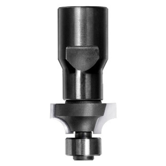 Afrondprofielfrees R=5,0 mm met lager, D=22 mm, Binnendraad M12, HW