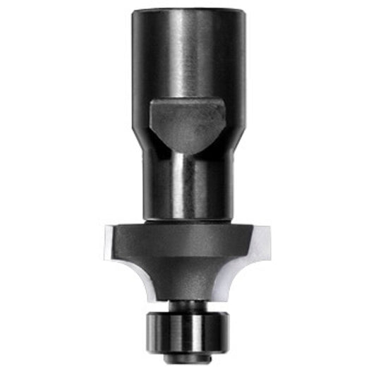 Afrondprofielfrees R=6,35 mm met lager, D=24,6 mm, Binnendraad M10, HW